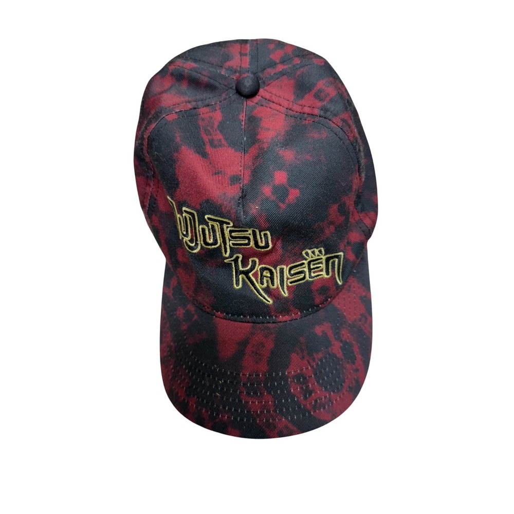 Jujutsu Kaisen Anime Baseball Cap Embroidered Golden Logo Adjustable OSFM